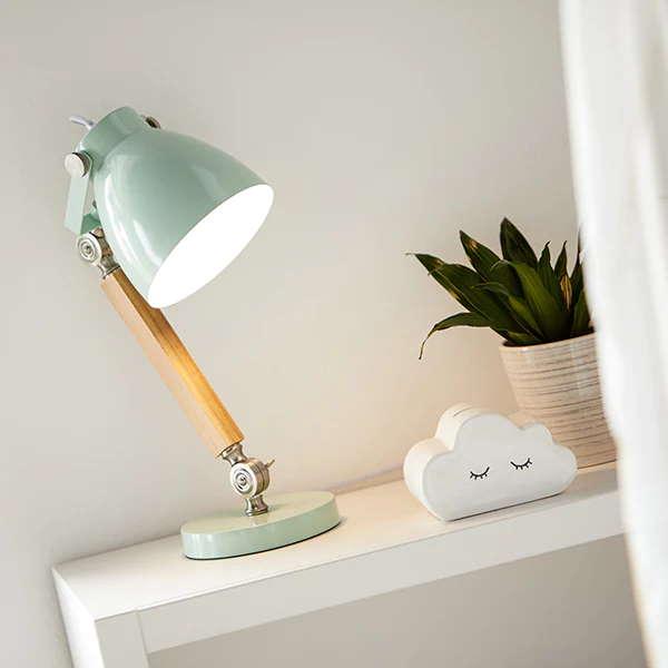 Produktbild Lifetime Kidsrooms Tischlampe Holz / Metal Mint (E27)