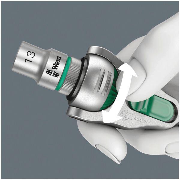 Actual product image Wera 8100 SB 6 Zyklop Speed Ratchet Set (13 mm, 16 mm, 10 mm, 8 mm, 12 mm, 15 mm)