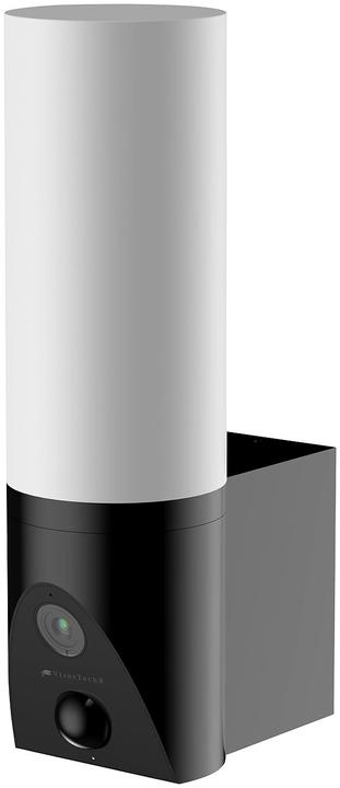 Image du produit VisorTech Applique murale d'extérieur LED & caméra 2K WLAN, PIR, vision nocturne, App, IP65 (2304 x 1296 Pixels)
