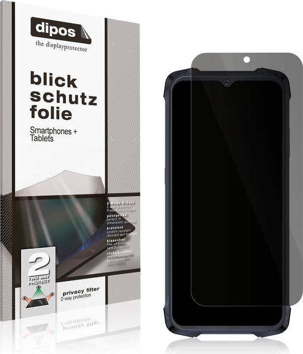 Produktbild Dipos Blickschutzfolie 2-Way Anti-Shock (1 Stück, Cubot King Kong 9)