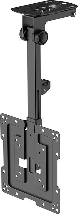 Immagine prodotto Multibrackets Staffa a soffitto fino a 55", metallo, nero, max. 20 kg (Soffitto, 55", 20 kg)