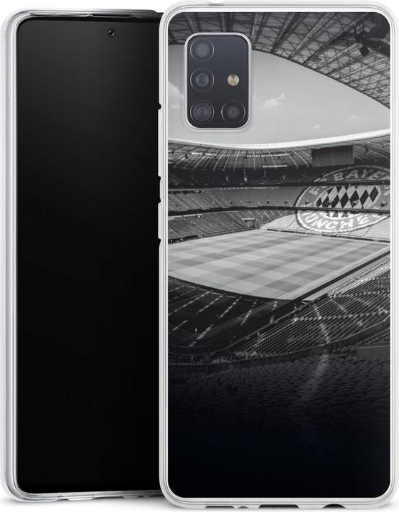 Produktbild DeinDesign Silikon Hülle für Samsung Galaxy A51 5G Handyhülle Case Smartphone Schutzhülle FC Bayern München (Samsung Galaxy A51 5G)