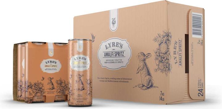 Produktbild Lyre's Amalfi Spritz (4 x 25 cl)