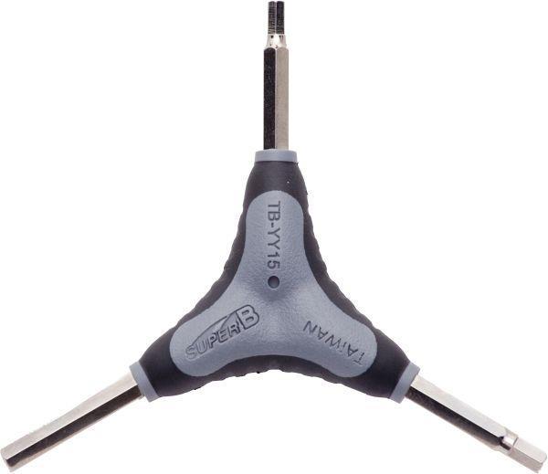 Super B Allen key Y-shaped, 4/5/6mm