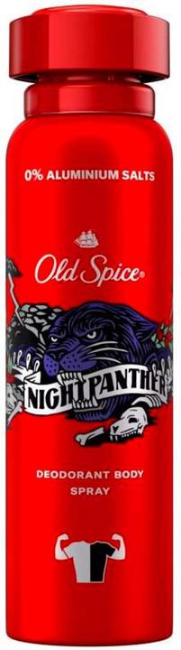 Actual product image Old Spice Deodorant spray NightPanther (Deodorant Body Spray) 150 ml (Spray, 150 ml)