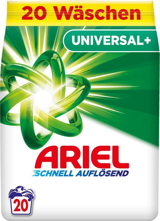 Produktbild Ariel Universal+ (20 Waschgänge, Waschpulver)