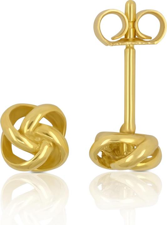 Image du produit Muau Boucles d'oreilles (750/18 K Or jaune)