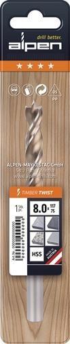 Produktbild Alpen Holzspiralbohrer Timber Twist PLT ø 1.0 mm (1 Millimeter)