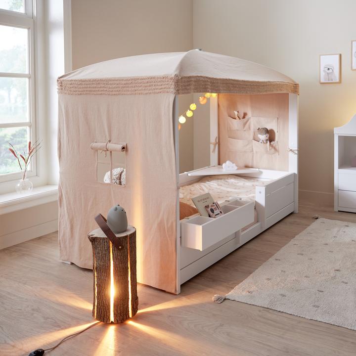 Produktbild Lifetime Kidsrooms 4 in 1 Bett mit Himmel, Standard Rollboden (90 x 200 cm)