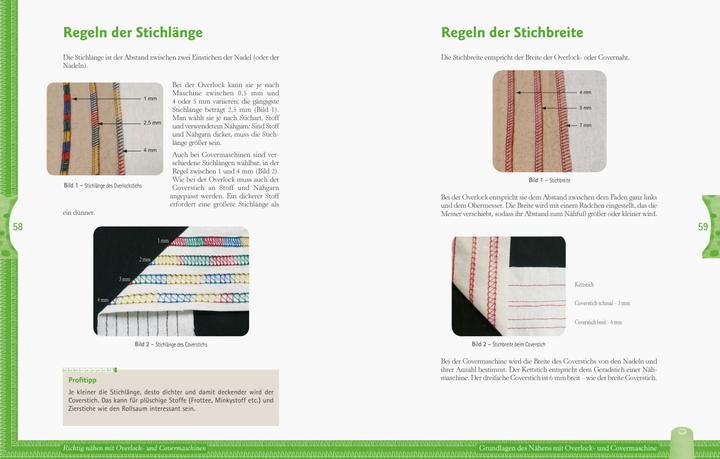 Produktbild Richtig nähen mit Overlock- und Coverlock-Maschinen (Deutsch, Christelle Beneytout, 2013)