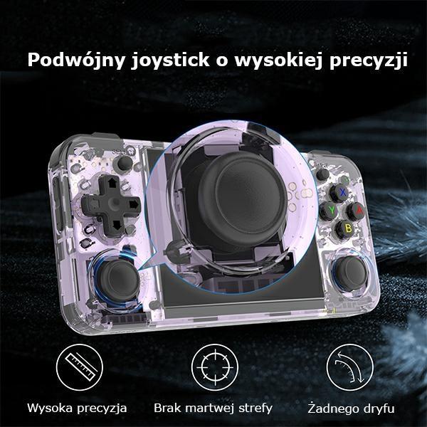 Immagine prodotto Anbernic Konsola RG35XX H viola trasparente/traslucido