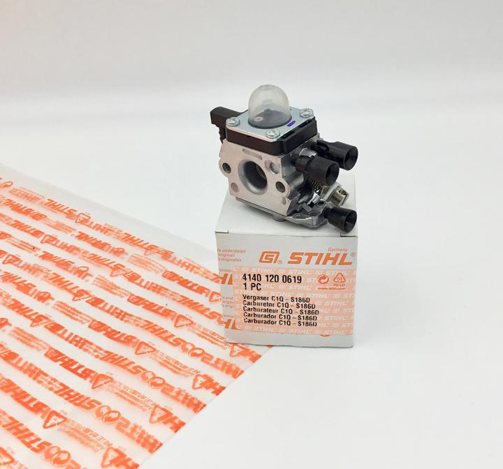 Produktbild Stihl Original Vergaser C1Q-S186D FS38 FS45 FS46 FS55 HL45 KM55 FC55, 41401200619