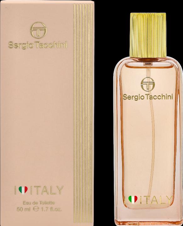 Actual product image Sergio Tacchini I Love Italy For Women Edt Spray (Eau de toilette, 50 ml)