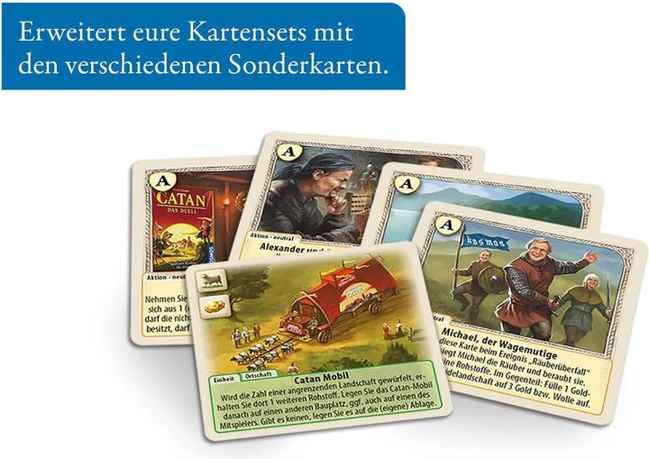 Produktbild Kosmos FKS6822550 - Catan: Zusatzmaterial für Das Duell, Bonus Box, 2 Spieler, 10 Jahren (DE-Erweiterung) (Deutsch)