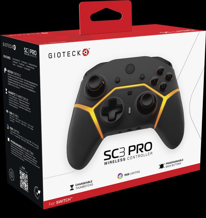 Actual product image Gioteck SC3 Pro (Switch, PC, Switch Lite, Switch OLED)