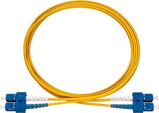 Produktbild Rutenbeck SC-D/SC-D OS2 ge 5m Patchkabel OS2 gelb (S/STP, CAT6, 5 m)
