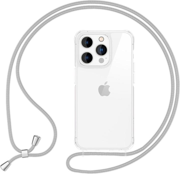 Actual product image Nalia Clear cover with chain to hang around