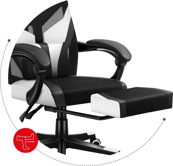Actual product image Huzaro COMBAT 5.0 WHITE Gaming Chair