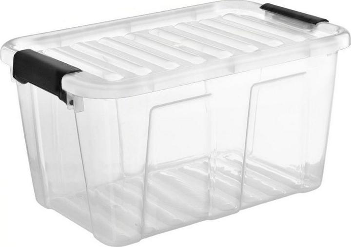 Immagine prodotto Plast team Pojemnik Home Box 31l Z Czarnym Uchwytem 2232 (12 x 4 x 4 cm, 30 l)