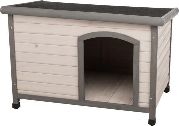 Actual product image Trixie natura dog house Classic flat roof (Dog house)