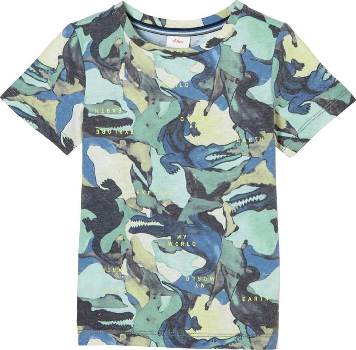 S.Oliver T Shirt Crocodile (128)