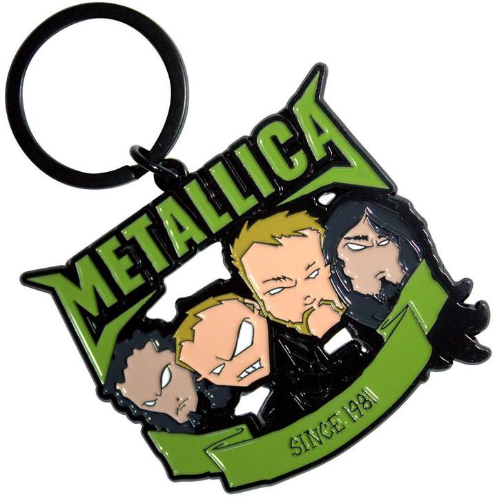 Metallica Since 1981 Heads Schlüsselanhänger Zweiseitig