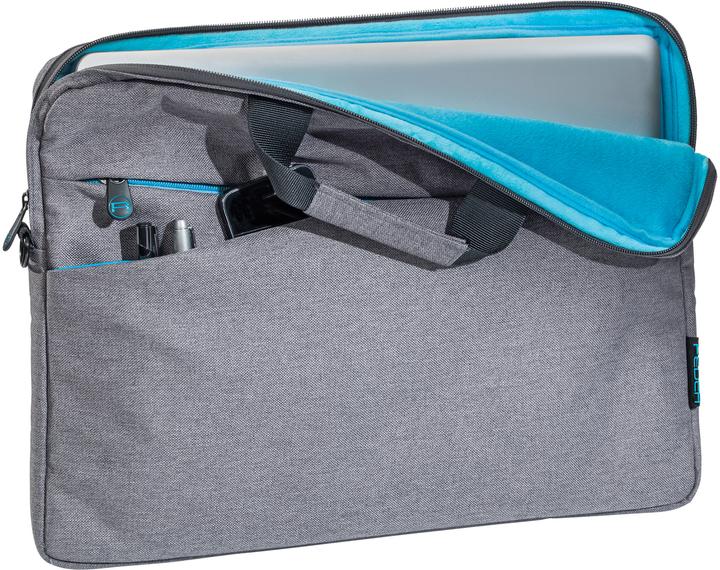 Produktbild Pedea Fashion Notebook Tasche 33,8cm 13,3Zoll mit Zusatzfach, grau (13.30", Universal)