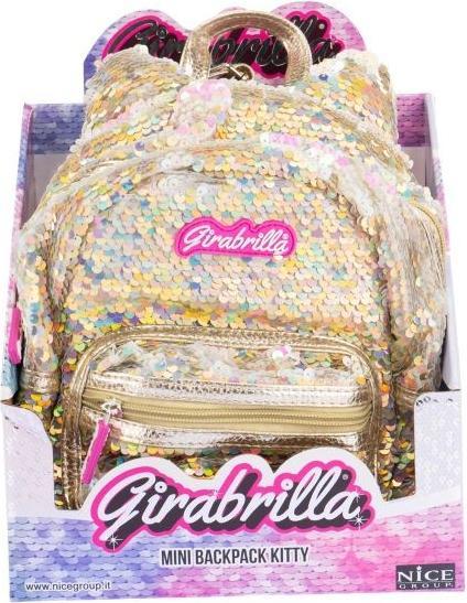 Nice Rucksack Girabrilla Katze gold