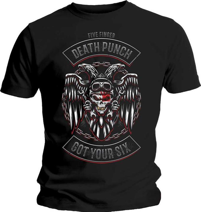 Actual product image Five Finger Death Punch Biker Badge (L)