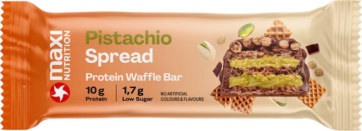 Maxi Nutrition Protein Waffel Riegel - Pistachio Spread (Pistache, 1 pcs, 40 g)