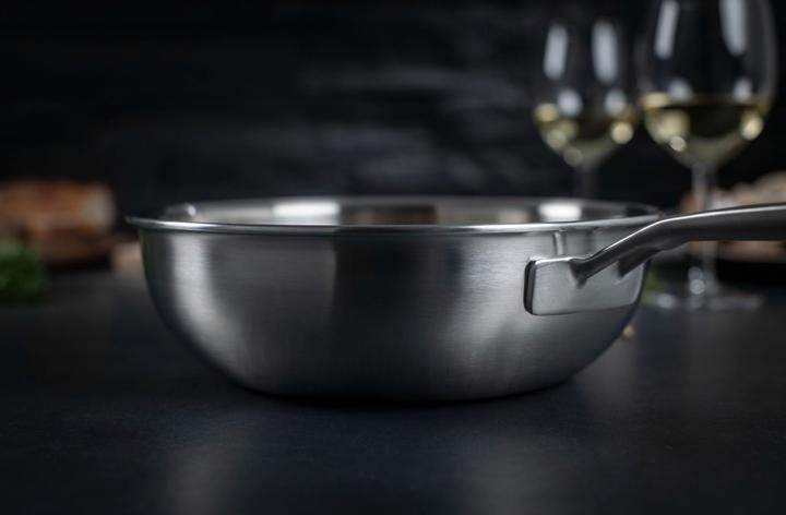 Actual product image Kuhn Rikon CULINARY FIVEPLY Chef's Pan uncoated Ø 20 cm (20 cm, Saucepan)