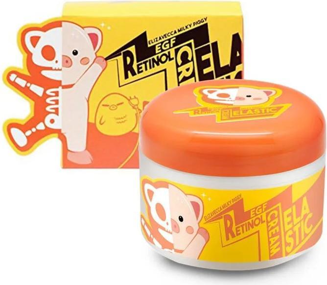 Actual product image Elizavecca Milky Piggy Wrinkle Care Revitalise EGF Retinol Cream 100g 3.53 fl.oz. - Retinol Swiftlet Nest Extra (100 ml, Night cream)