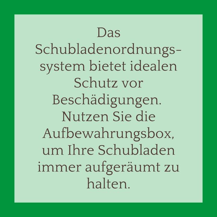 Produktbild Novaliv Suppentütenbox gross Schubladen Organizer Küche - 25 x 16 cm WEISS Gewürzaufbewahrung Box -