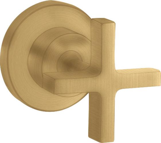 Actual product image hansgrohe Axor Citterio flush-mounted shut-off valve with cross handles