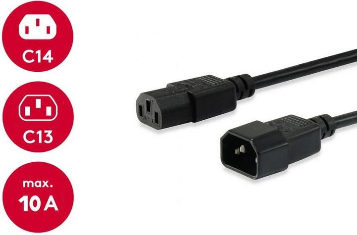Immagine prodotto Maxxtro Cavo di prolunga per monitor 220 V (1.80 m)