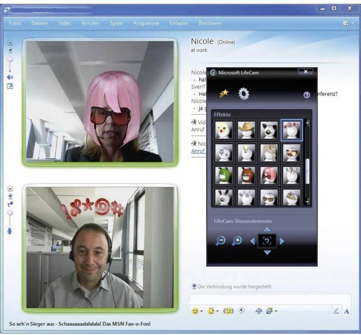 Image du produit Microsoft Cinéma LifeCam (0.90 Mpx)