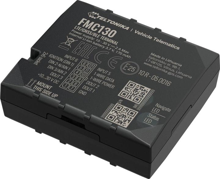 Image du produit Teltonika FMC130 - Terminal LTE avancé avec configuration d'entrée flexible (0.06 m)