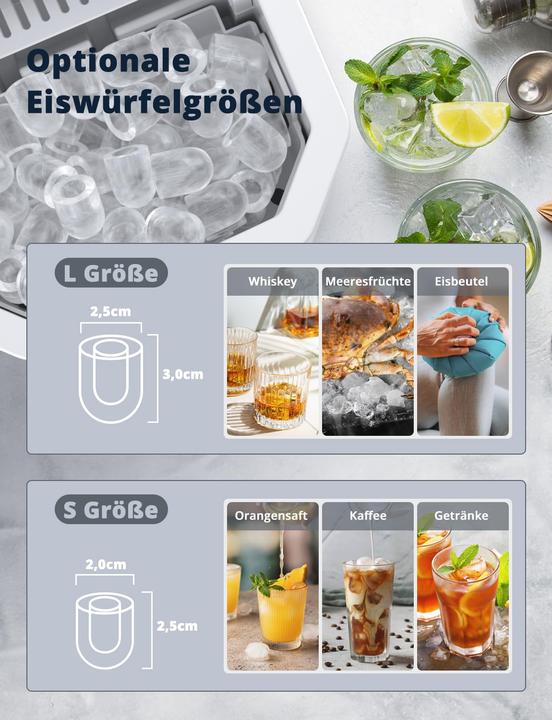 Immagine prodotto Acmeenjoy Eiswürfelmaschine