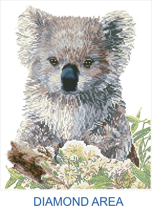 Produktbild Diamond Dotz Diamond Painting Koala and Eucalypus