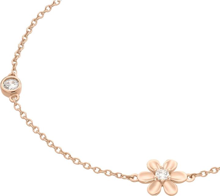 Immagine prodotto S.Oliver Gioielli da braccio da donna, argento 925, zirconi (sintetici) | fiore (20 cm, Argento 925)