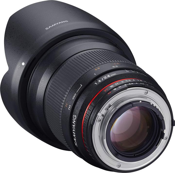Image du produit Samyang 24mm f/1.4 ED AS IF UMC - Canon EF (Canon EF, Micro Four Thirds, APS-C / DX, Plein format)