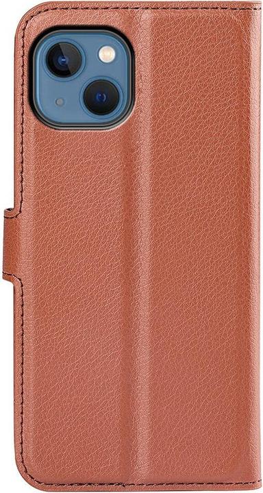 Produktbild Cover-Discount iPhone 14 Plus - Leder Etui Hülle braun (Apple iPhone 14 Plus)
