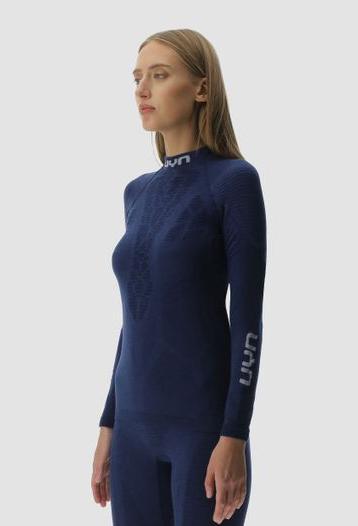Actual product image UYN T-Shirt Frau Elevatyon Biomorph Uw Shirt Langärmelig Rollkragen (M)