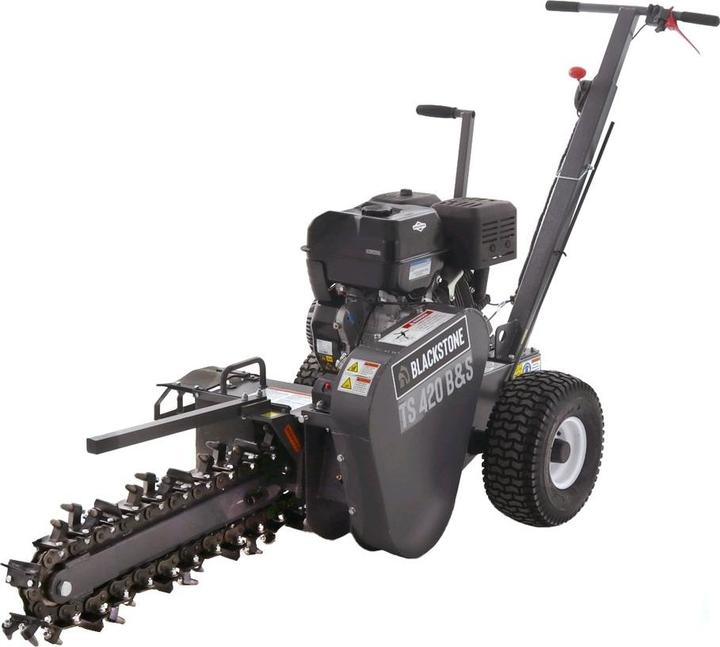 Blackstone Grabenfräse 420ccm Loncin Motor 27 Klingen aus Carbidlegierung
