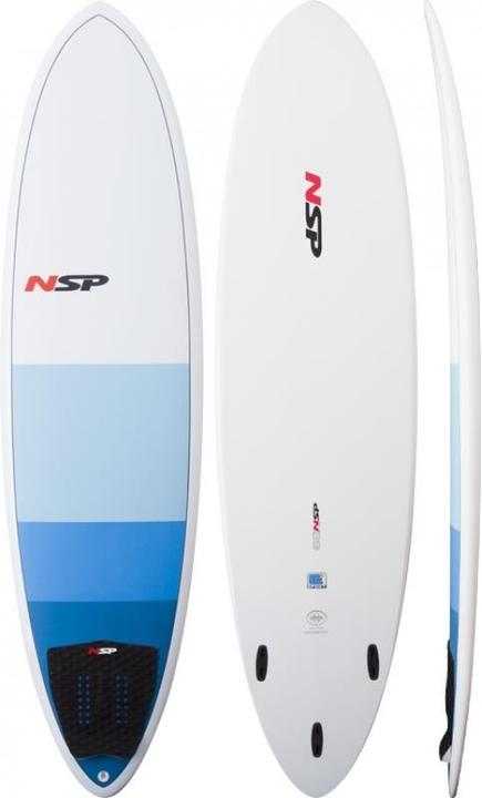 NSP Funboard 3 Tone Blue (7'6")