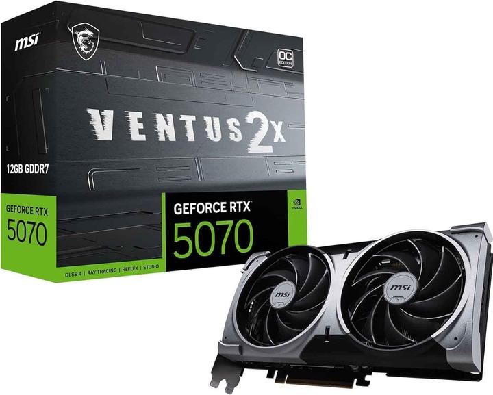 Immagine prodotto MSI GeForce RTX 5070 VENTUS 2X OC (12 GB)