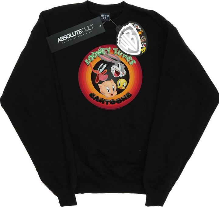 Looney Tunes Cartoons Circle Sweatshirt (XL)