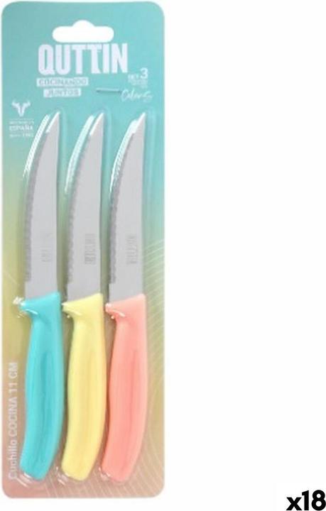 Image du produit Quttin Küchenmesser Basic 11 cm 3 Stücke (18 Stück) (11 cm)