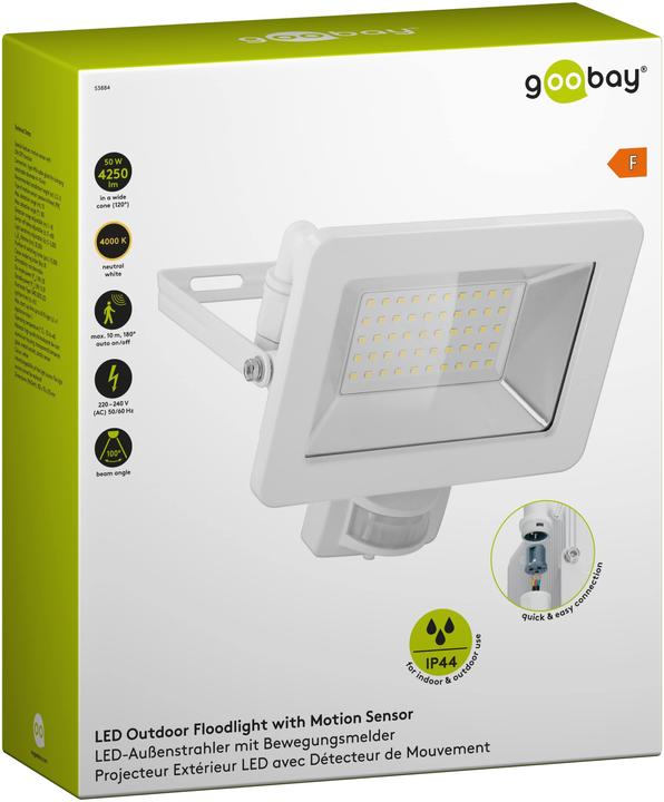 Image du produit Goobay Projecteur d'extérieur à LED (4260 lm, IP44)