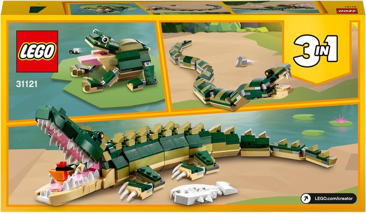 Actual product image LEGO Creator 31121 Crocodile (31121, LEGO Creator 3-in-1)